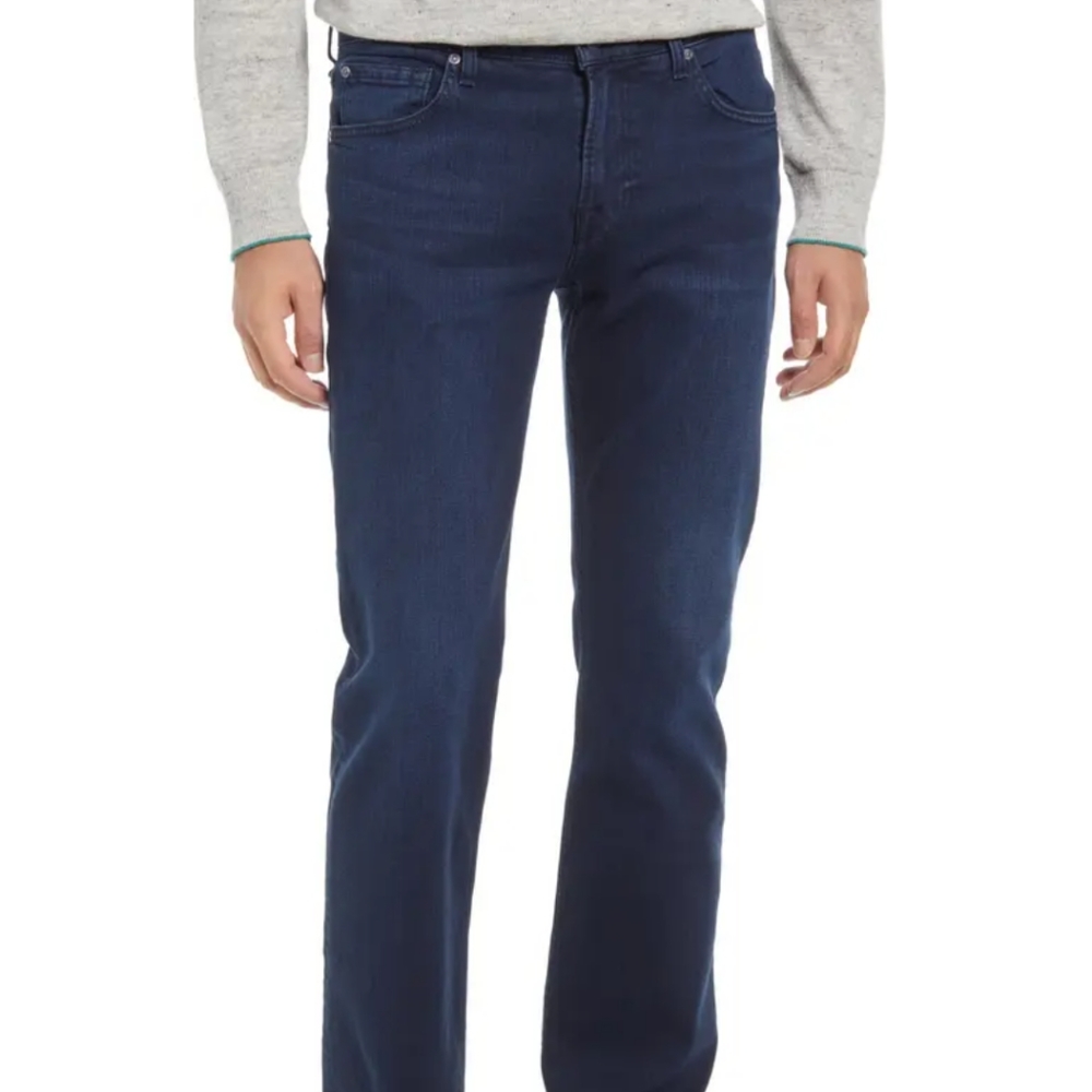 7 for All mankind AUSTYN relaxed straight leg mens jeans 28 active sport Stretch - Picture 1 of 8